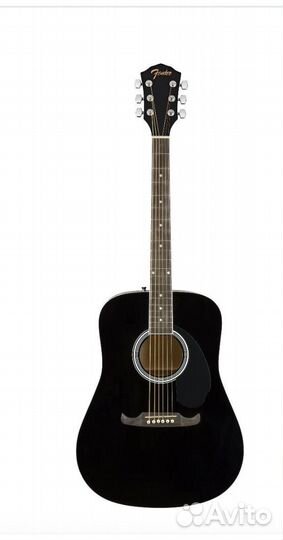 Акустическая гитарa fender FA-125