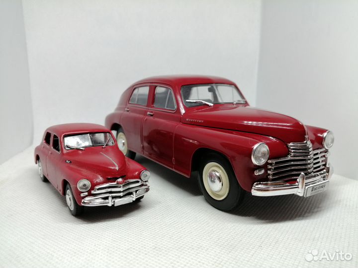 Модель Warszawa M20 в масштабе 1:24