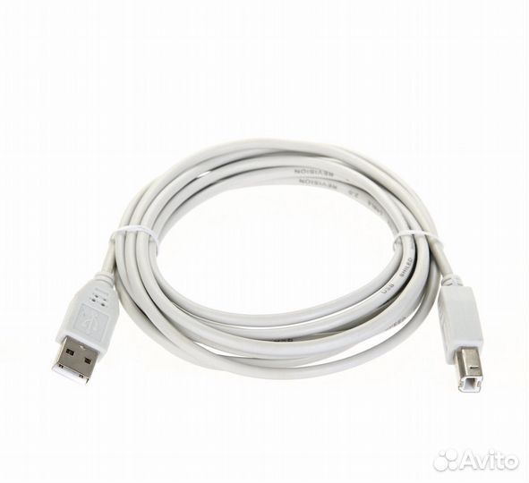 Кабель для принтера USB 2.0 A B telecom 3 м