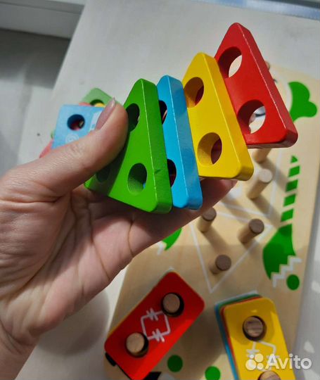 Игрушка сортер клоун