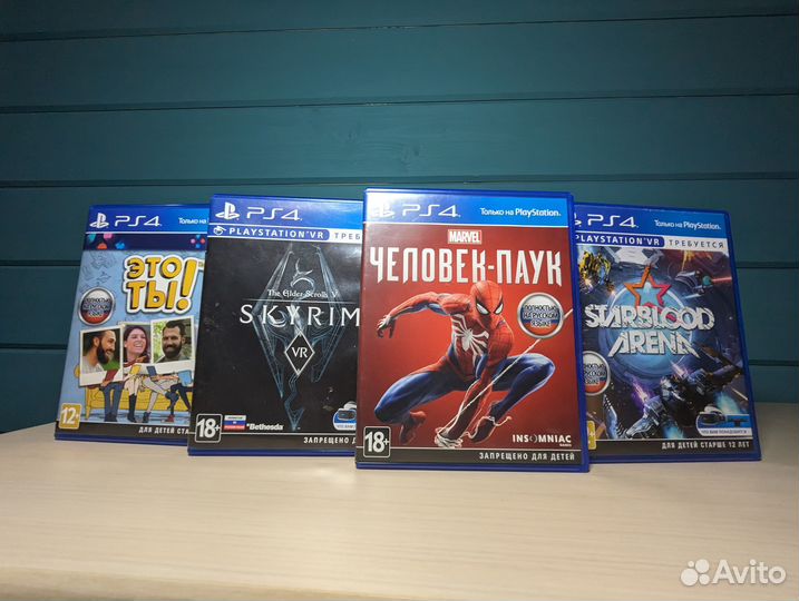 Sony playstation 4 pro + VR + игры