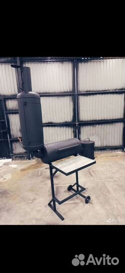 Мангал+коптильня+печь