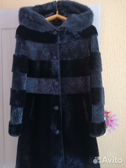 Шуба мутоновая 48 размер