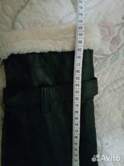 Натуральная кожаная дубленка