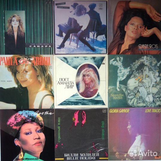 Sandra,TinaTurner,Amanda Lear,Kate Bush