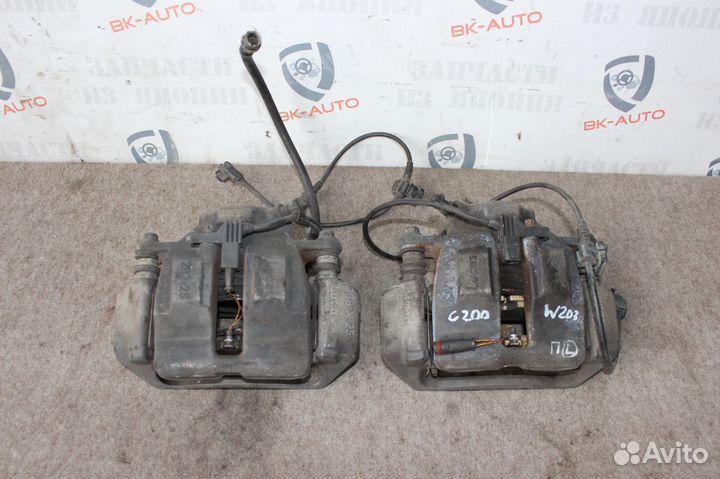 Передние суппорта Mercedes C200 W203