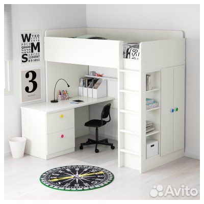 Детская кровать чердак IKEA stuva