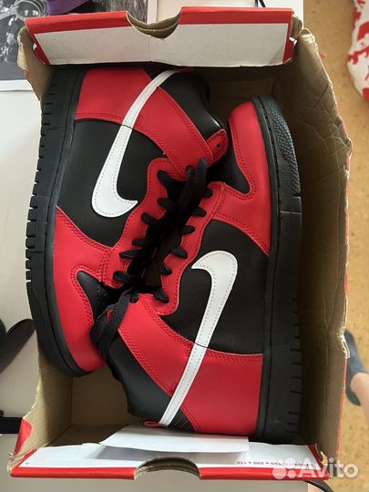 Nike Dunk High Deadpool