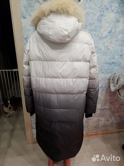 Пуховик градиент 50 размер