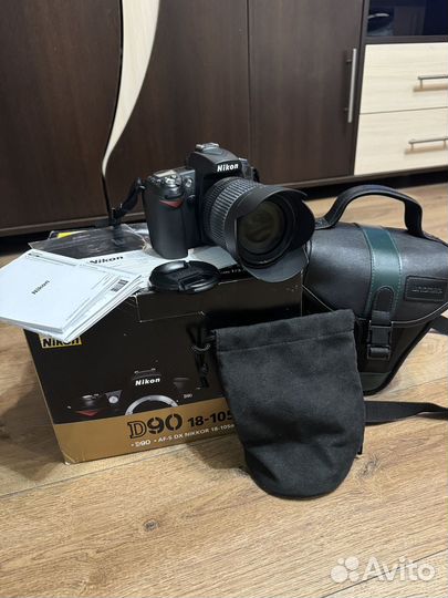Зеркальный фотоаппарат nikon d90