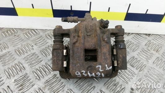 Суппорт тормозной задний левый hyundai santa FE 1