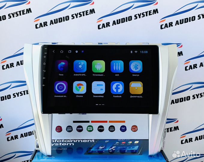 Магнитола андроид Toyota Camry 55 2014-2017