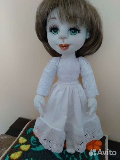 Текстильная кукла ручной работы