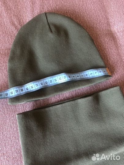 Комплект шапка и снуд