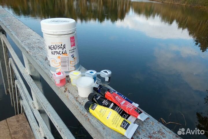 Набор для творчества, маяк и домик, спил рябины