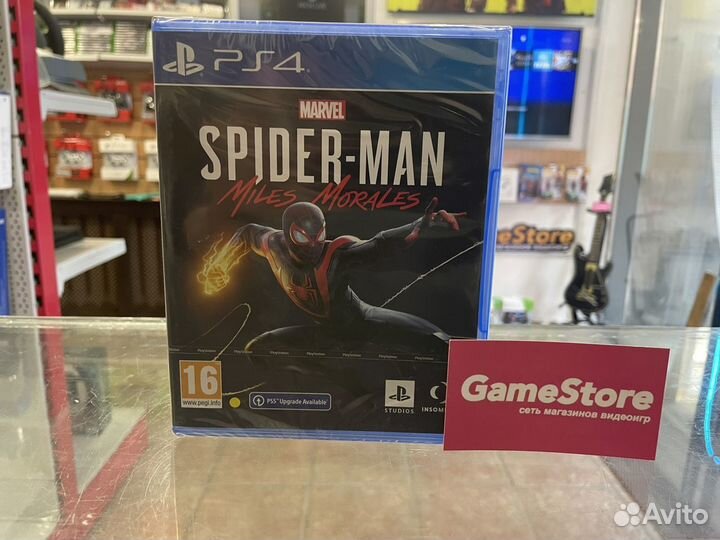 Spider-Man Майлз Моралес PS4 Rus