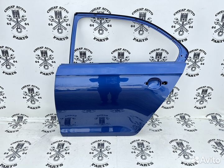 Дверь задняя левая Skoda Rapid 2/Polo 6 Оригинал