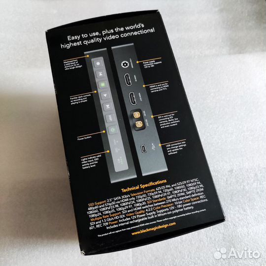 Видеорекордер Blackmagic HyperDeck Shuttle