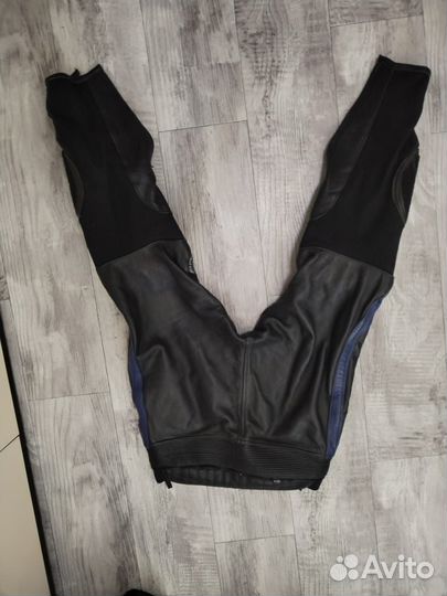 Мотоштаны кожаные мужские