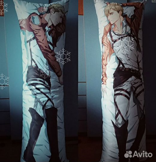 Дакимакура мягкая 150х50