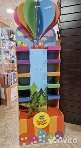 Стеллаж картонный купить в Москве | Готовый бизнес и оборудование | Авито