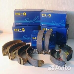 Колодки тормозные барабанные, задние - комплект