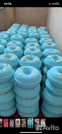 Бомбочки пончики для ванн опт производство