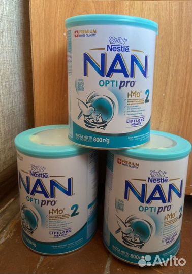 Детское питание нан 2