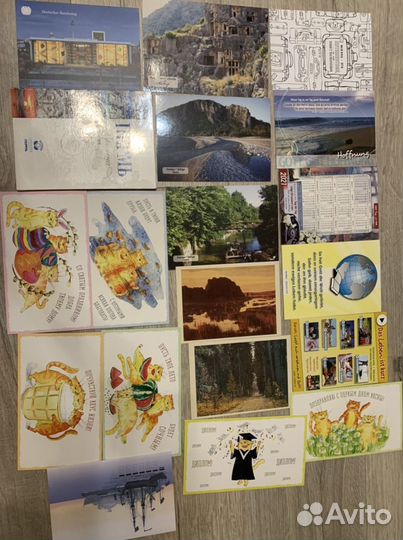 245 почтовых открыток