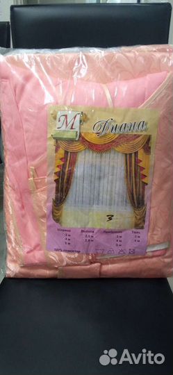 Комплект шторы и тюль