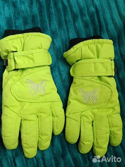 Перчатки зимние детские 10 лет