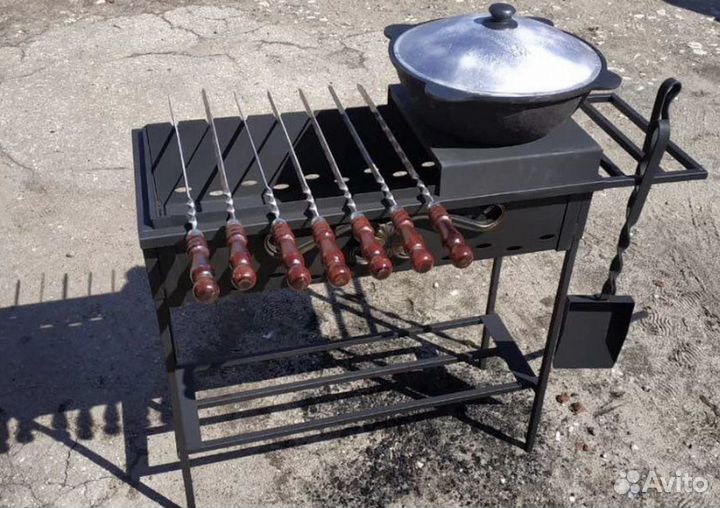 Мангал 4 мм сталь Хит Симферополя