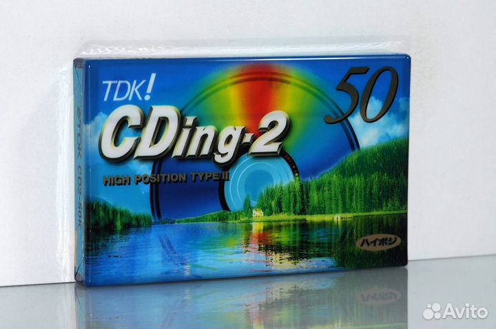 Аудиокассеты TDK CDing-2 50 japan market (0943