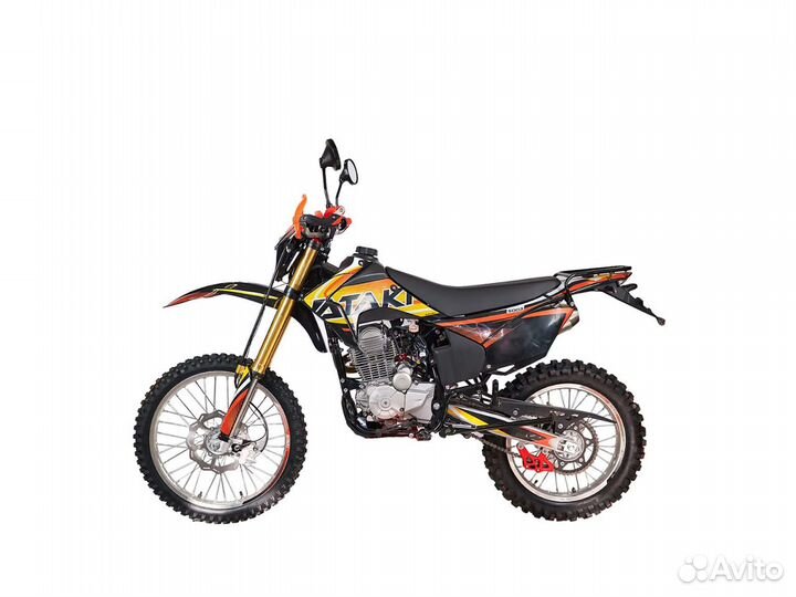 Мотоцикл эндуро ataki S003 300 4T птс 21 18 оранж