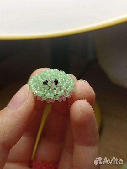 Осьминог перевёртыш из бисера