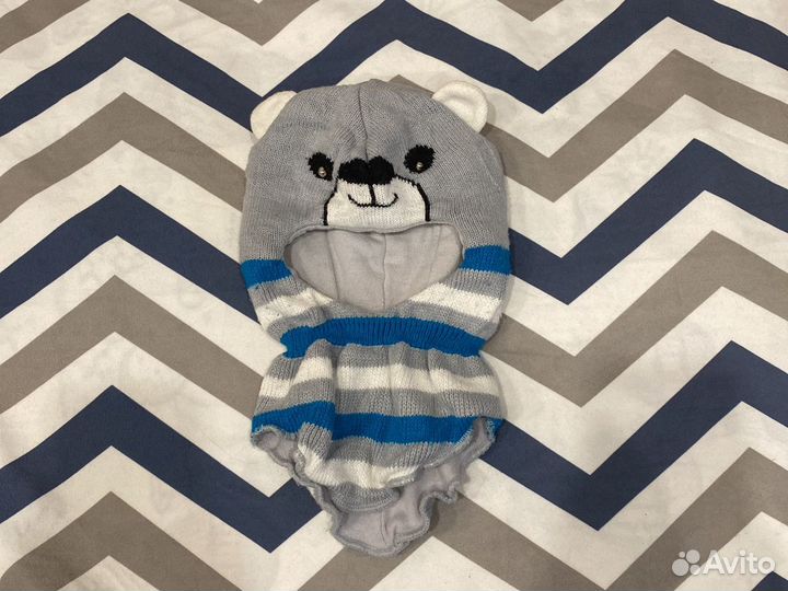 Шапка шлем зима