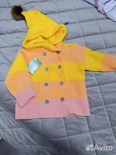 Куртка кофта для девочки 116