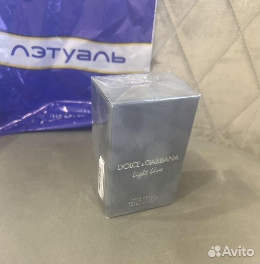 Dolce&Gabbana Light Blue pour Homme новая мужская