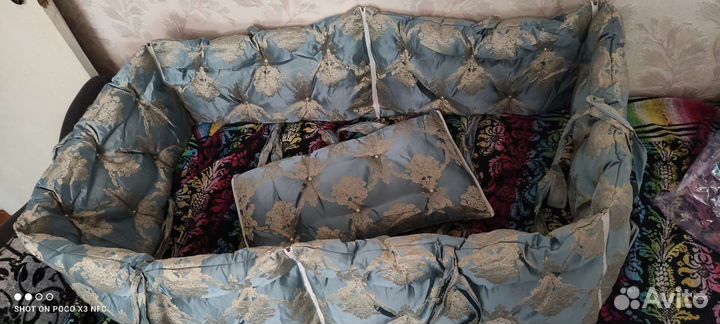 Бортики для детской кроватки