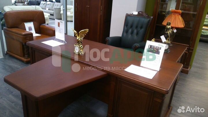 Стол рабочий с приставками Престиж гм 5974