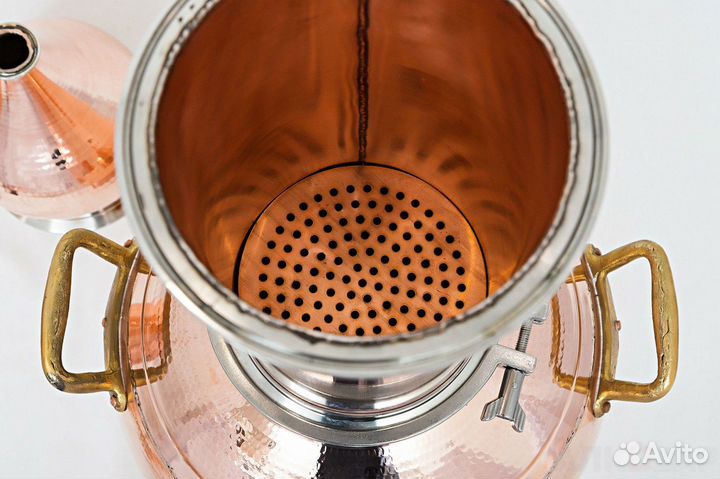 Аламбик медный Гидролатор Дистиллятор 5 л