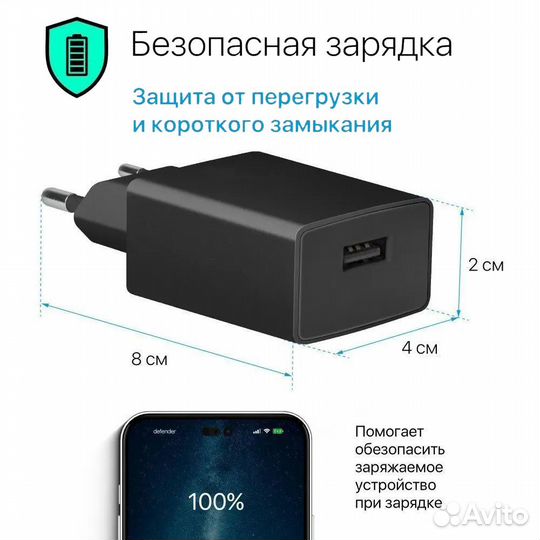 Сетевой адаптер 5V/1А. Новый