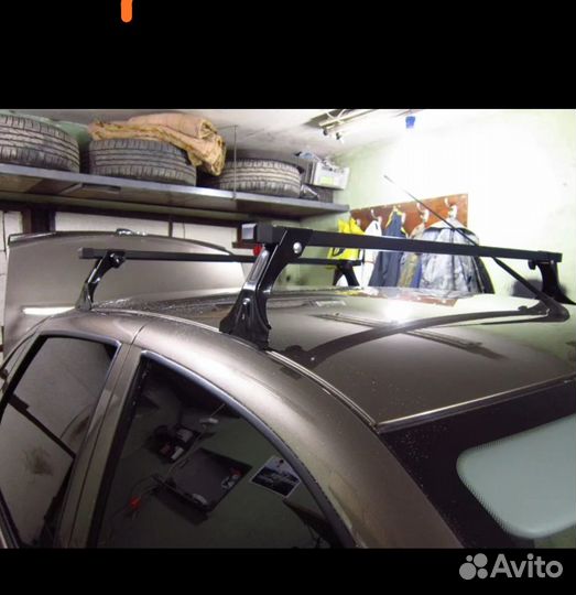 Багажник на крышу Рено Логан,Сандеро,Renault logan