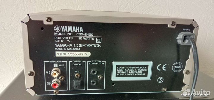 Cd проигрыватель yamaha