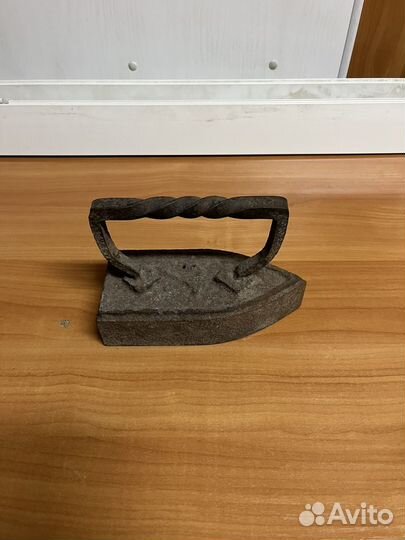 Утюг старинный чугунный СССР