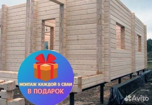 Сваи винтовые, установка винтовых свай