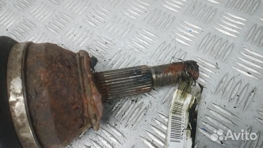 Привод передний левый nissan navara D40, Номер 39100EB300 (9NK12KS01)