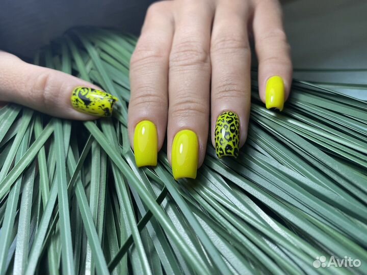 Маникюр с покрытием гель лак