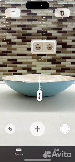 Деревянная тарелка IKEA