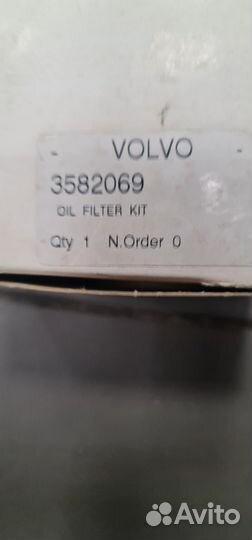 3582069 Катридж масляного фильтра для volvo-penta